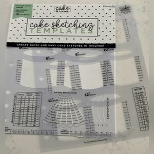 Cake Sketching Templates by Cake & Cookie